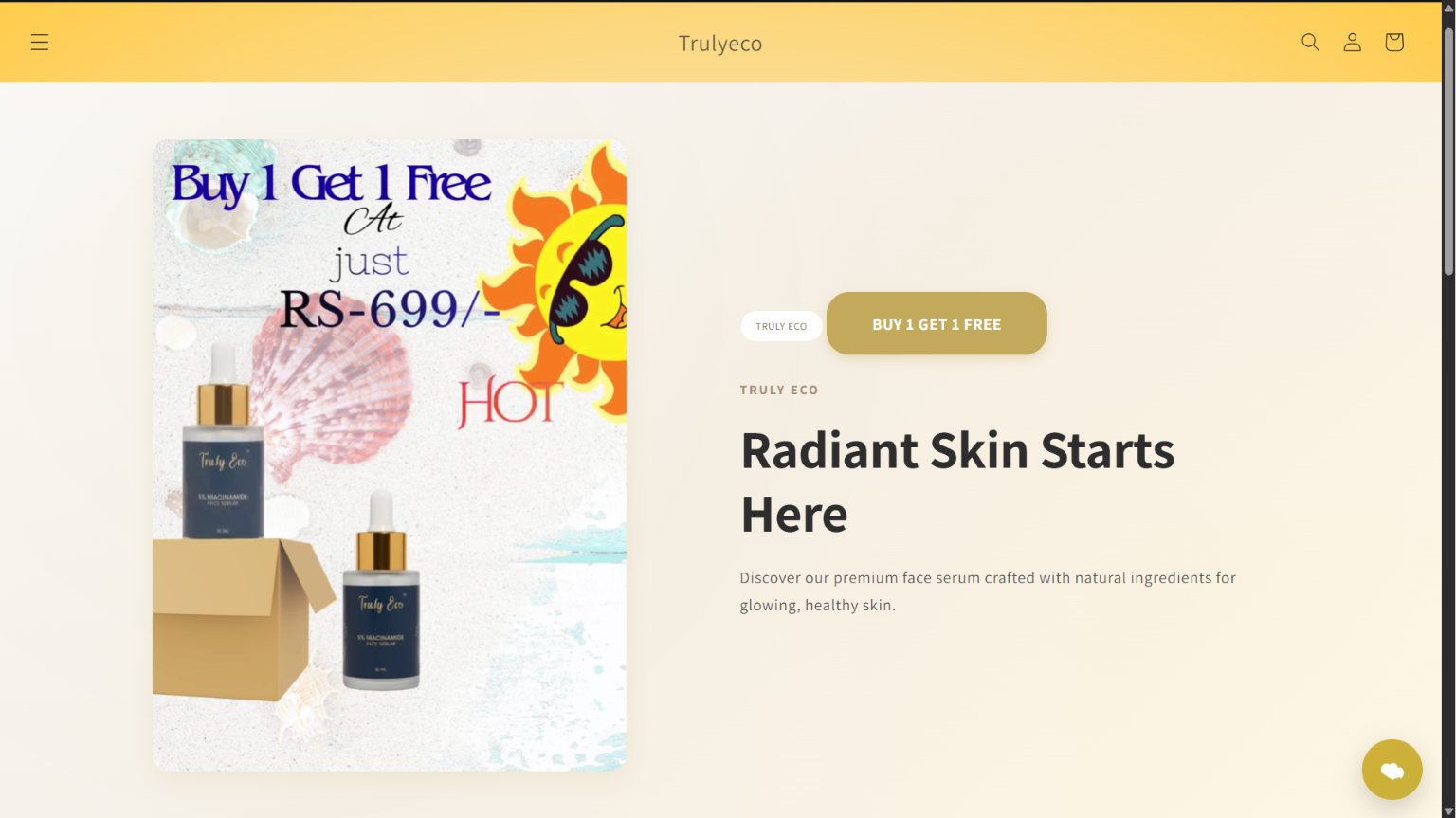TrulyEco storefront screenshot