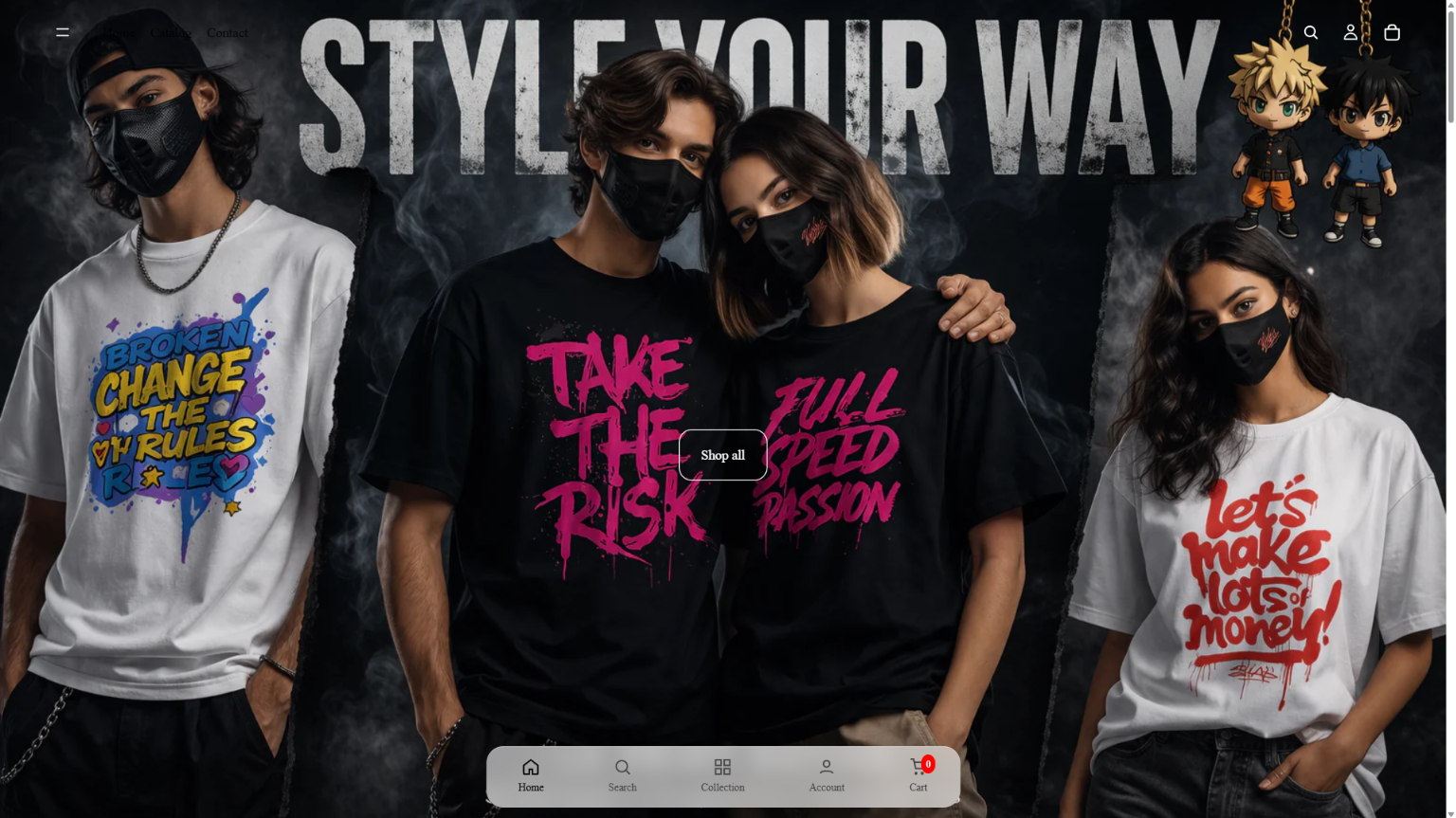 LK Print Nation storefront screenshot